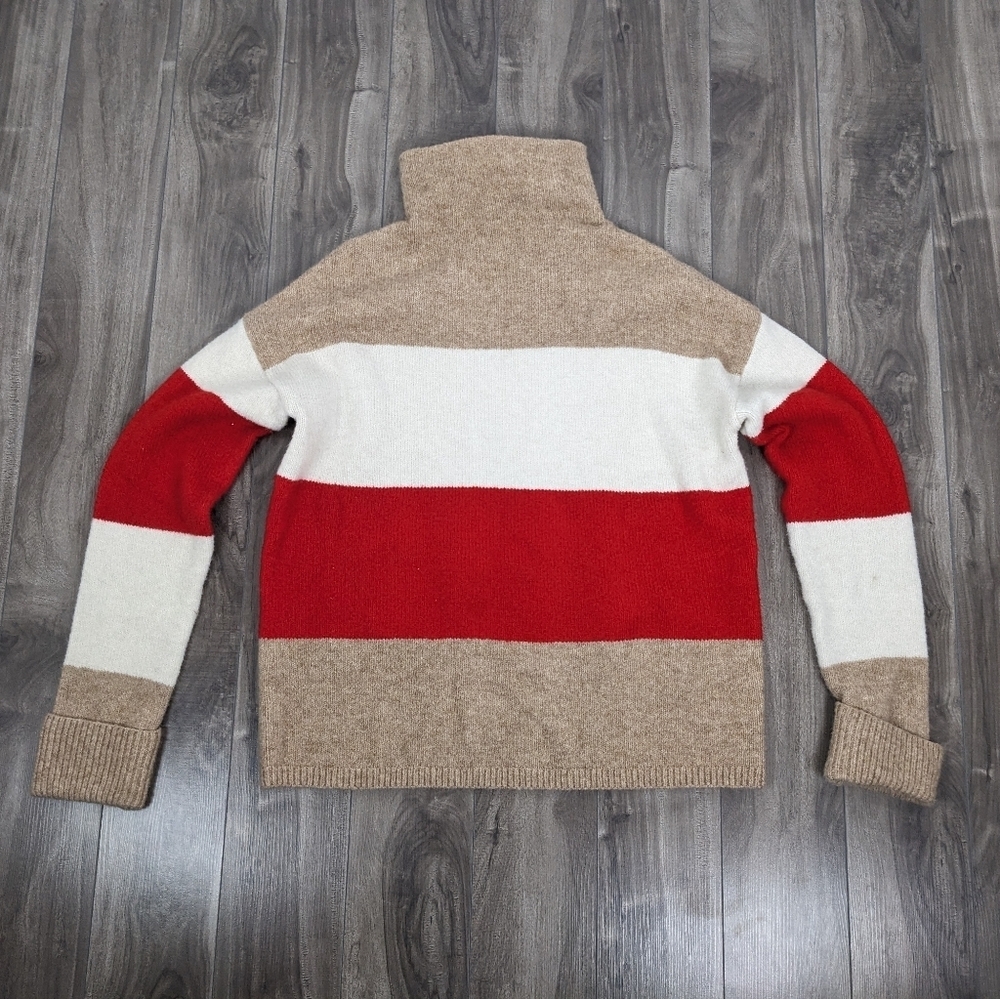 C&C California Wool Blend Striped Sweater Large
